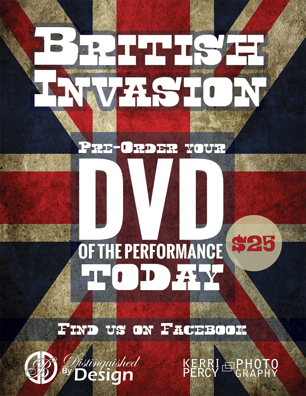 British Invasion Flyer