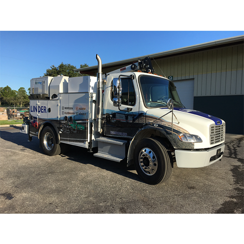 Linder Service Truck Wrap.