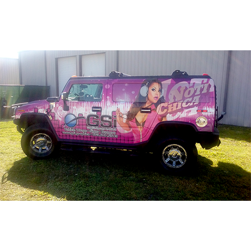 Noti Chica H2 Hummer Wrap.