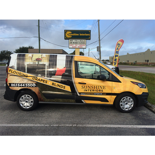 Sunshine Interiors Sprinter Wrap.
